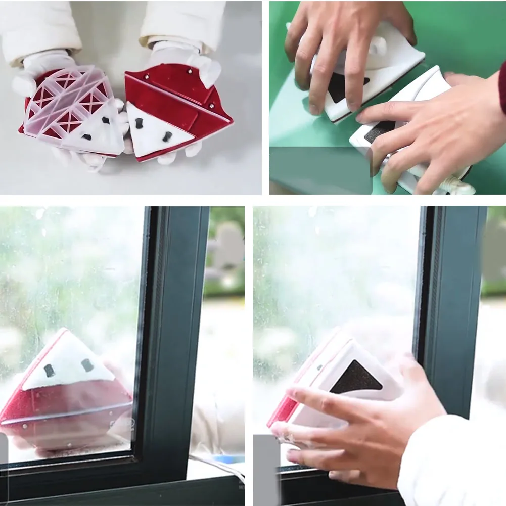Умный дом окна стеклоочиститель Стекло Чистящая Щетка инструмент двухсторонняя