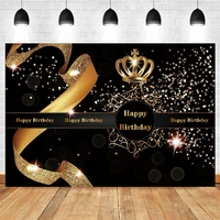 yeele photophone birthday party backdrops rabin light bokeh crown decor banner photographic backgrounds for photo studio props