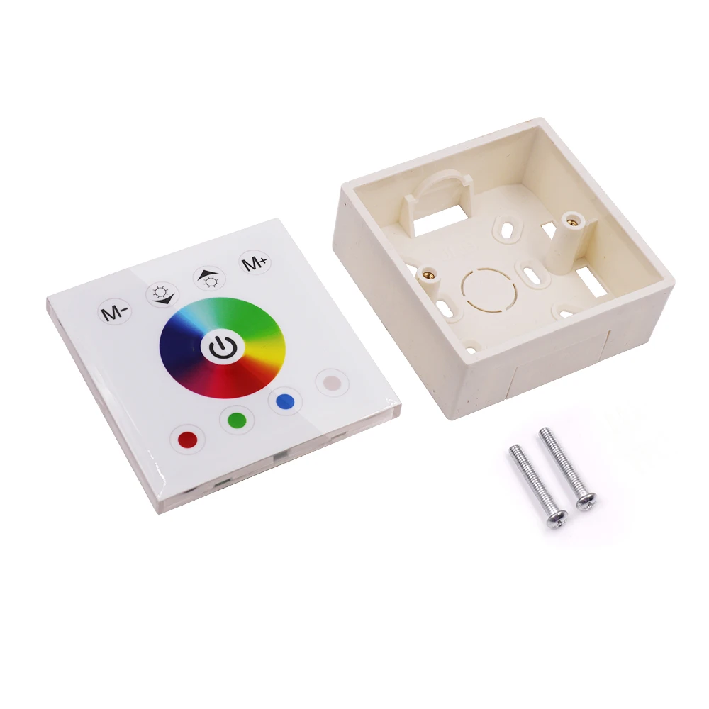 Контроллер сенсорной панели 6Ax4CH RGB RGBW настенный диммер с сенсорным экраном для