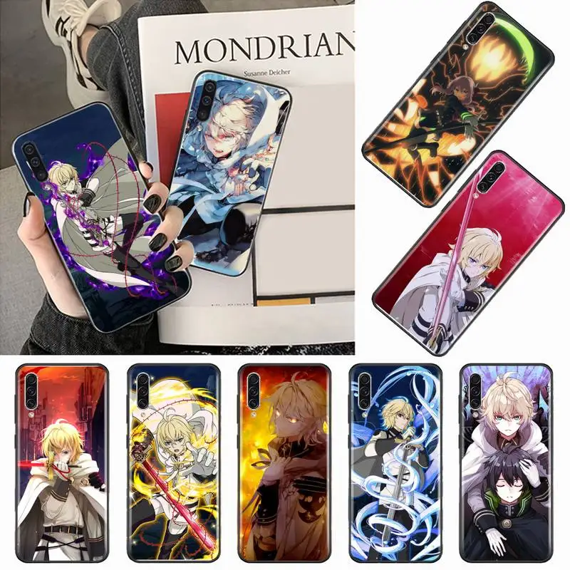 

Owari no seraph mikaela anime Phone Case For Samsung galaxy A S note 10 12 20 32 40 50 51 52 70 71 72 21 fe s ultra plus
