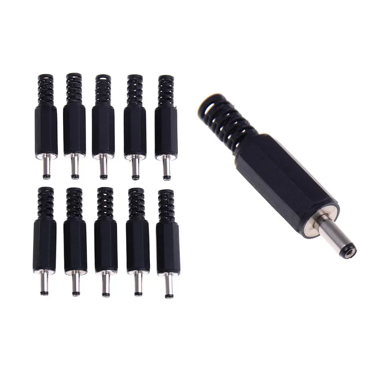 

1.35mm*3.5mm Dc Male Power Plug Jack Connector for Laptop 2pcs