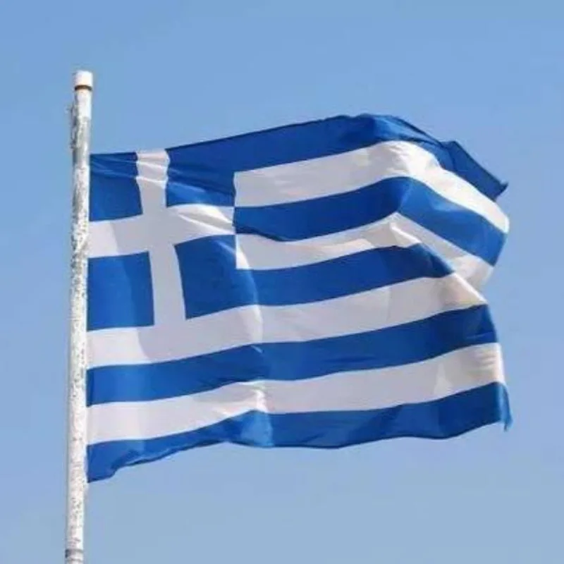 

Greece National Flag Football Banner Polyester Flag 90*150cm For Festival Home Garden Decoration Party Supplies