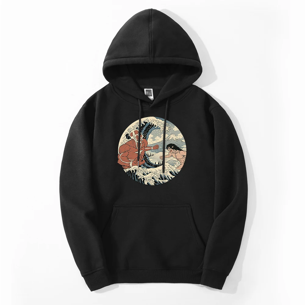 

Мужская толстовка с капюшоном «атака на Титанов»