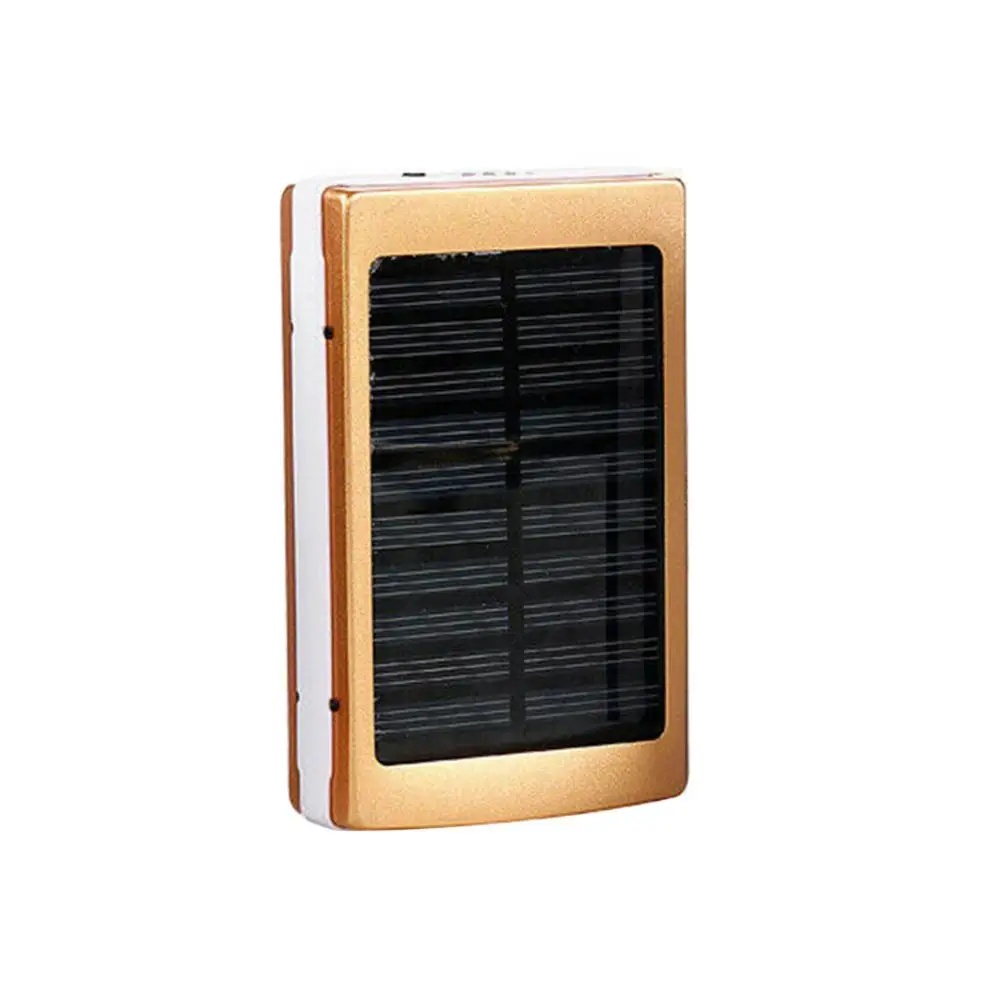 5V/1A 2A Portable design Dual USB LED Light 5-Cell 18650 Battery Charger Box Solar Power Bank DIY Case Kit Alloy Accessories | Лампы и