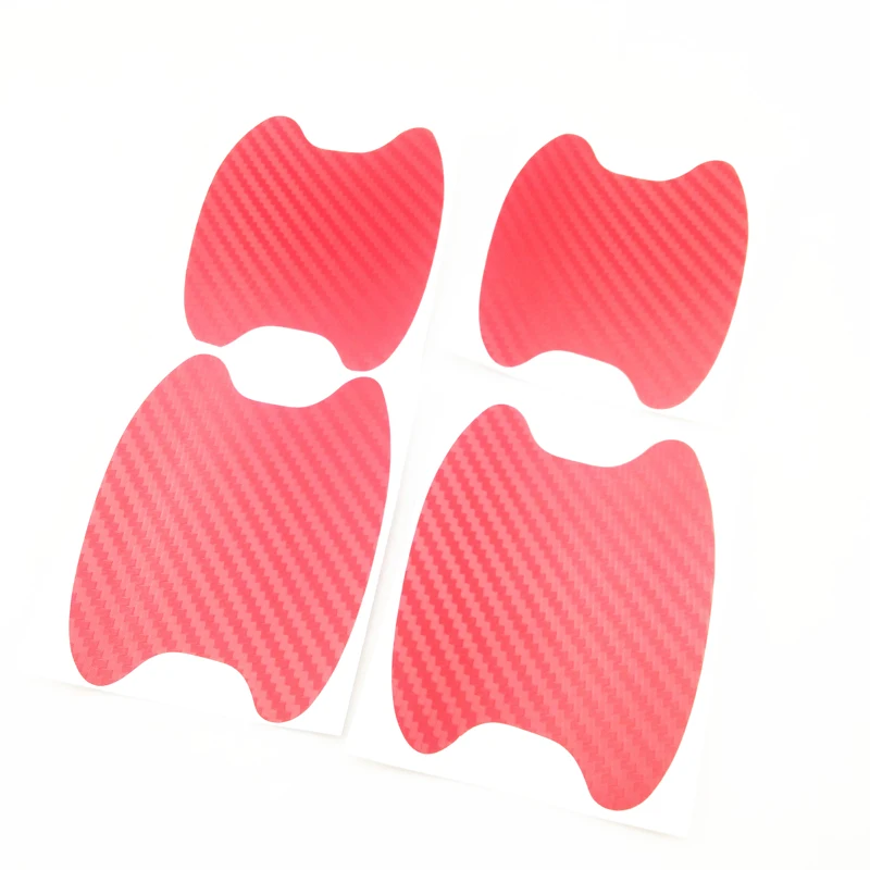 Универсальная 4 защитная чаша из углеродного волокна для автомобильной двери