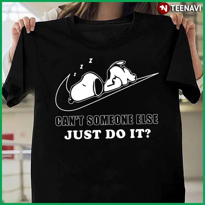 Футболка Snoopy Can'T Some One Else|Мужские футболки| |