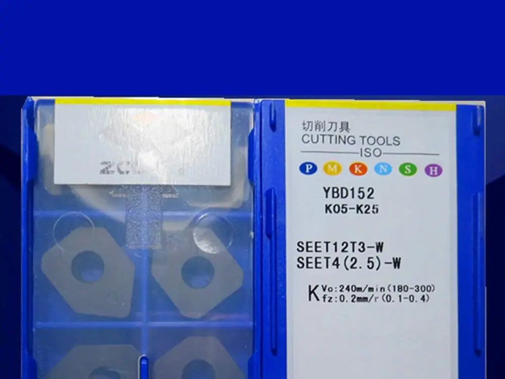 

SEET12T3-W YBD152/SEET12T3-W YBM251 caribde вставки 10 шт.