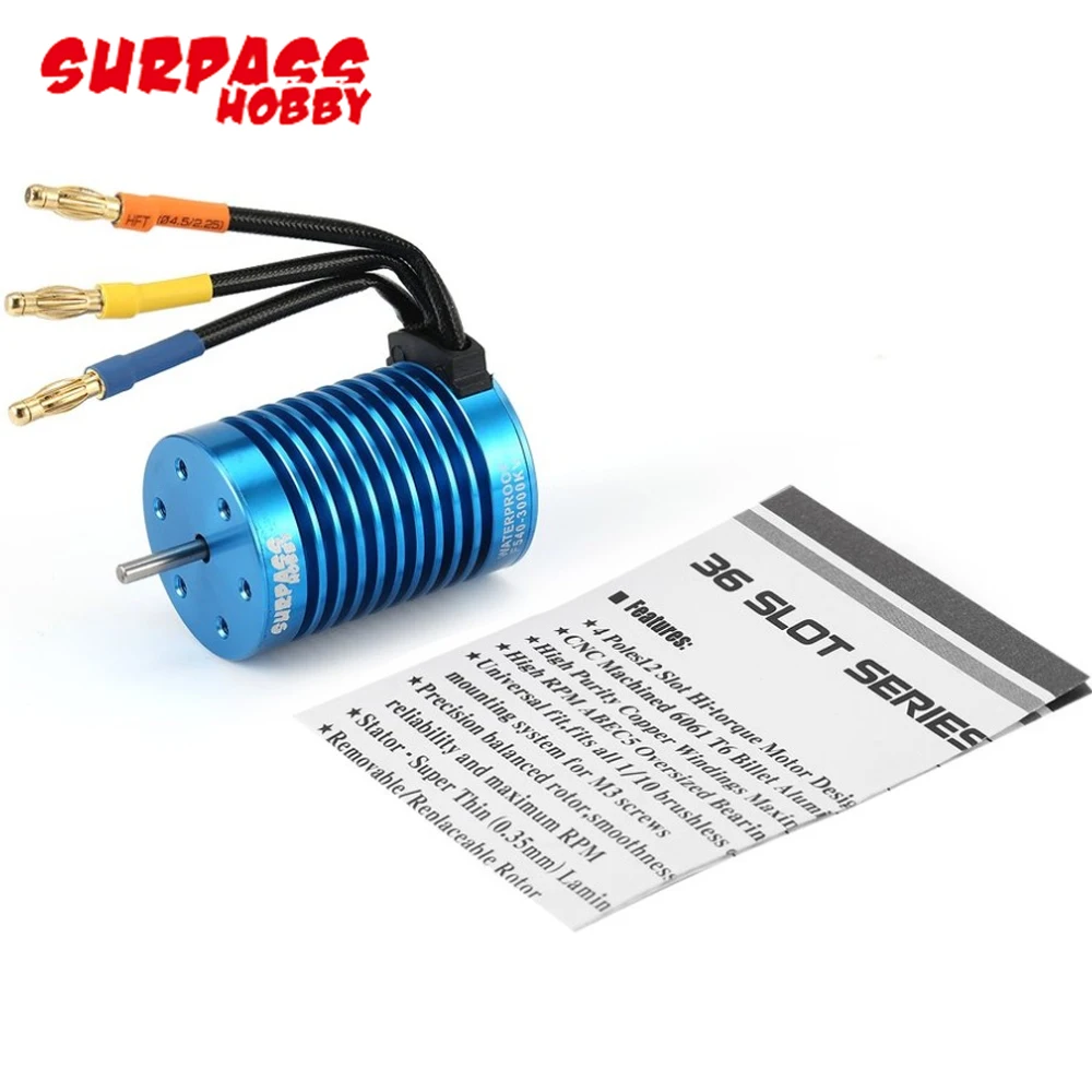 Бессенсорный бесщеточный двигатель F540 3000KV/3300KV/3930KV/4370KV с 45A Brushless ESC Combo и
