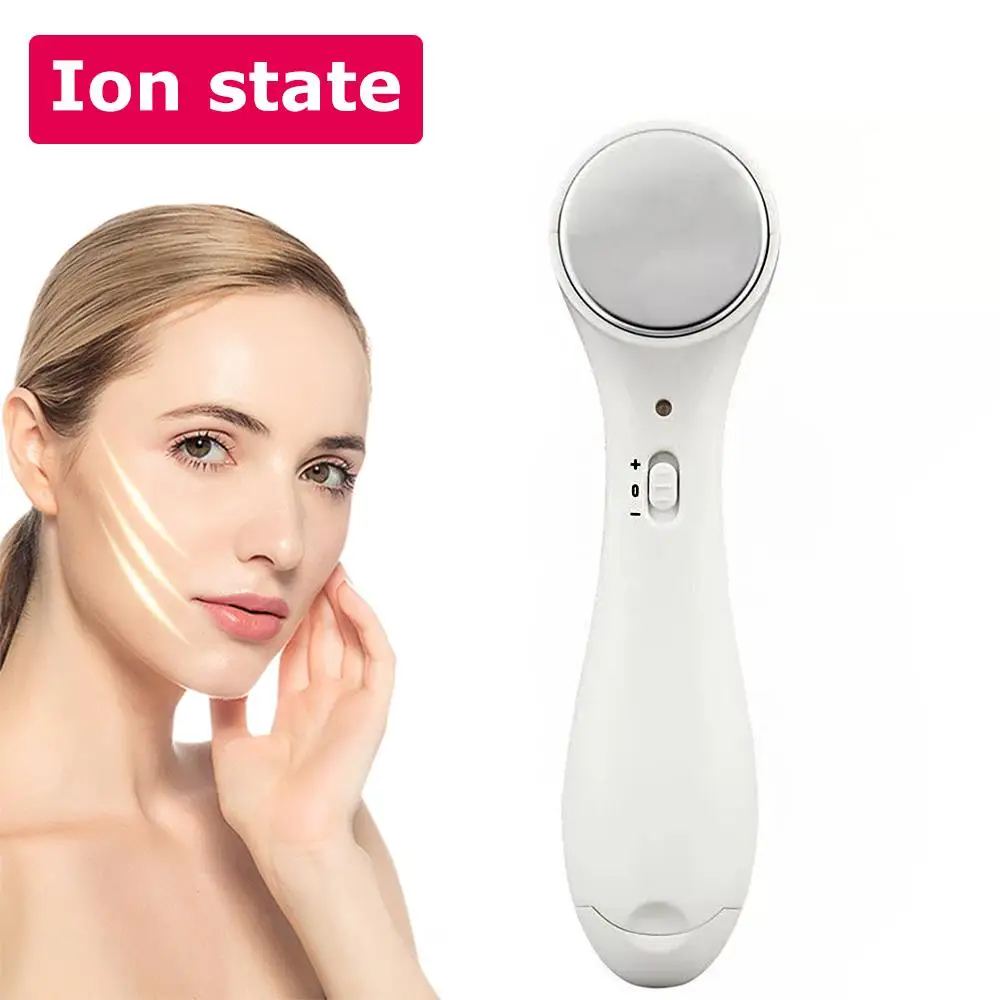 Ультразвуковой ионный скребок для глубокой очистки кожи пилинга лопатка пор