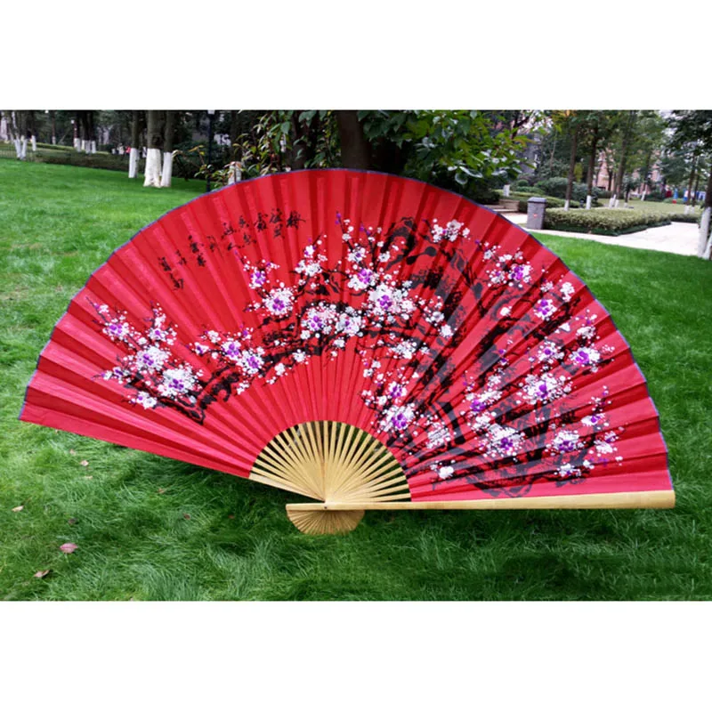 Украшение для дома ручной вентилятор гостиной украшение на стену в китайском