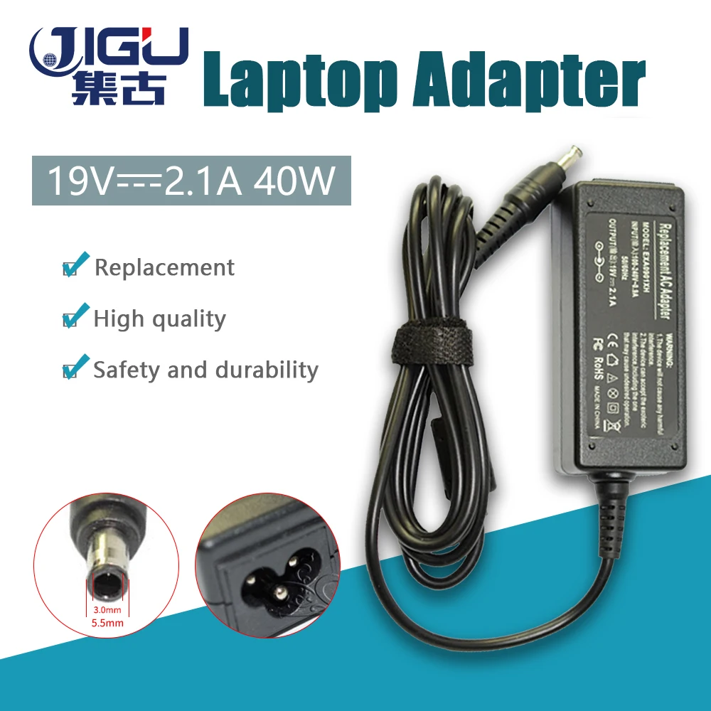 Адаптер питания переменного тока зарядное устройство для ноутбука 19 в 2 1 а samsung Q1