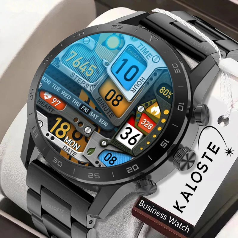 

2021 Smart Watch Men's Bluetooth Call ECG+PPG Heart Rate Blood Pressure Watch Sleep Fitness Tracker Smartwatch For Android Appl