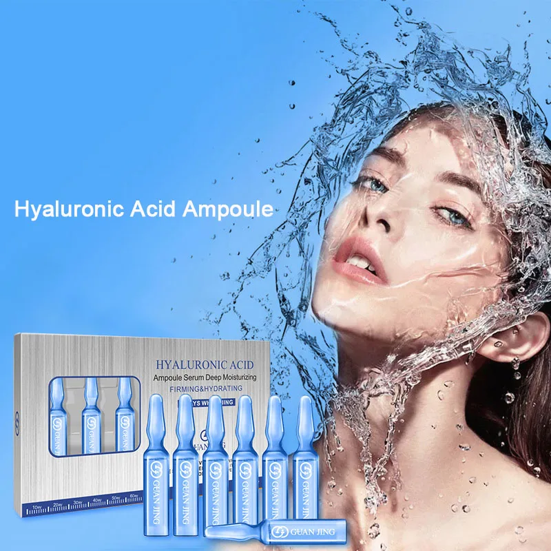 

AICHUN Hyaluronic Acid Ampoule Moisturizing Face Serum Repairing Skin Lift Brighten Shrink Pores Whitening Nourishing Skin Care