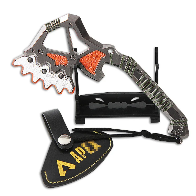 Вершина Гибралтара Apex Legends боевой клуб топор из сплава модель игрового оружия