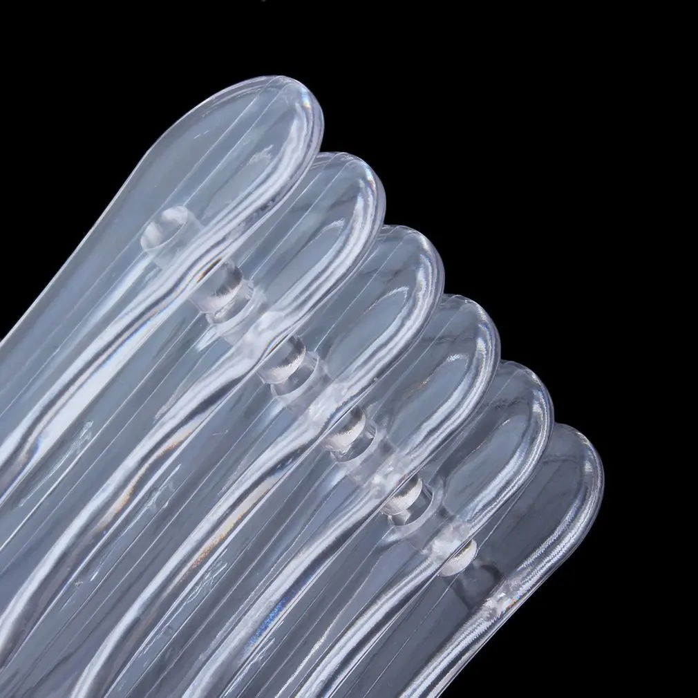 Пластик нейл арта щетки держатель прозрачный акриловый лак для ногтей Гель