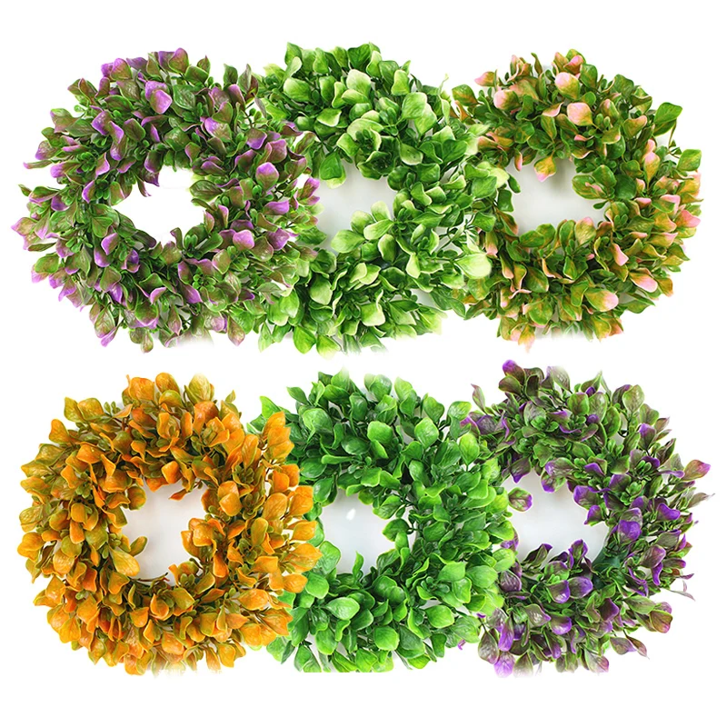 

30cm Artificial Plants Jasmine Grass Garland Door Hanger Party Garden Decor