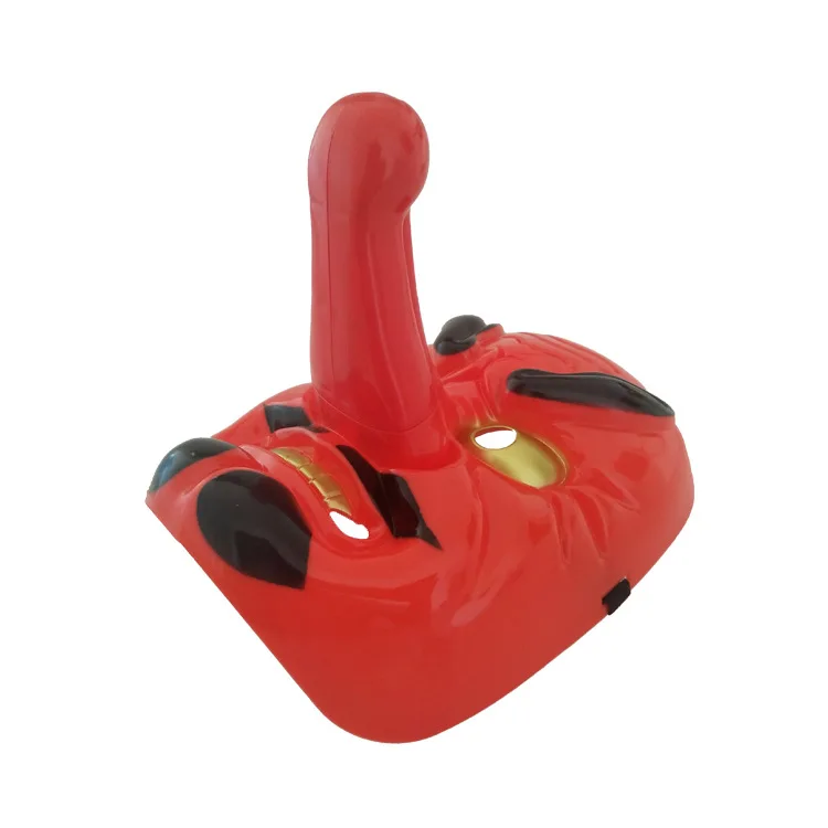 Пластиковая длинная маска Tengu для носа ужасная японская воина Хэллоуина