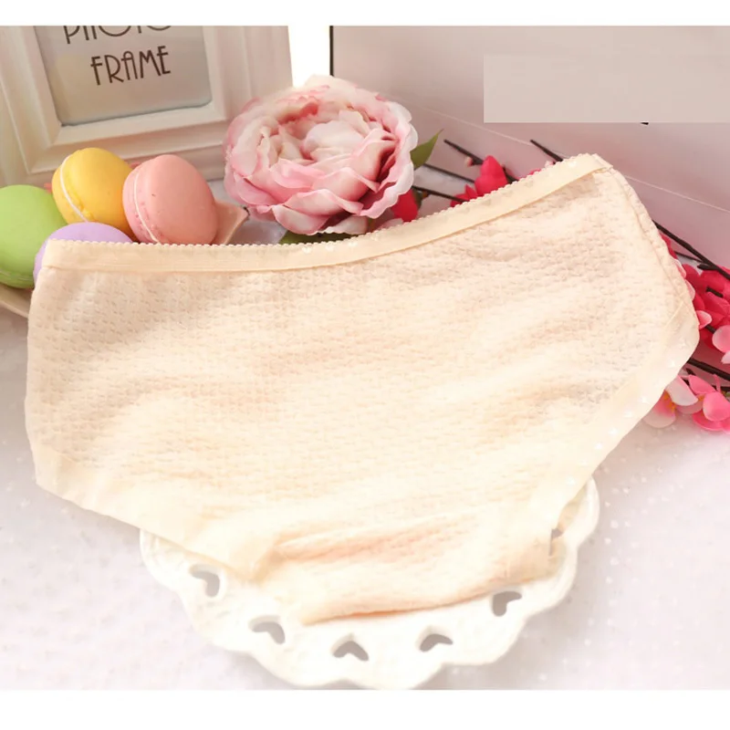 Трусы из бамбукового волокна для молодых девушек 6 шт./лот хлопковые трусики