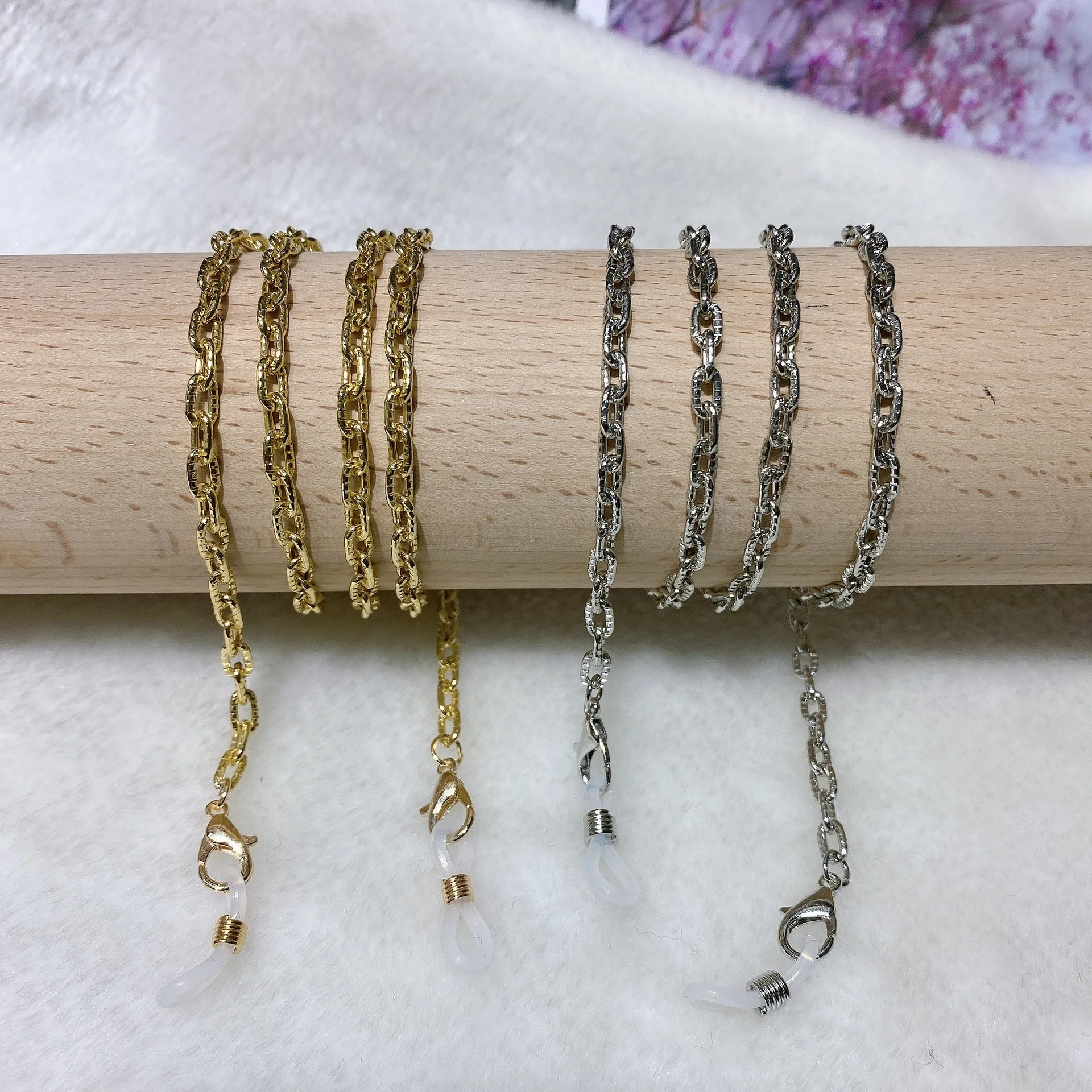 2021 шикарная простая металлическая цепочка на шею золотого цвета в стиле ретро