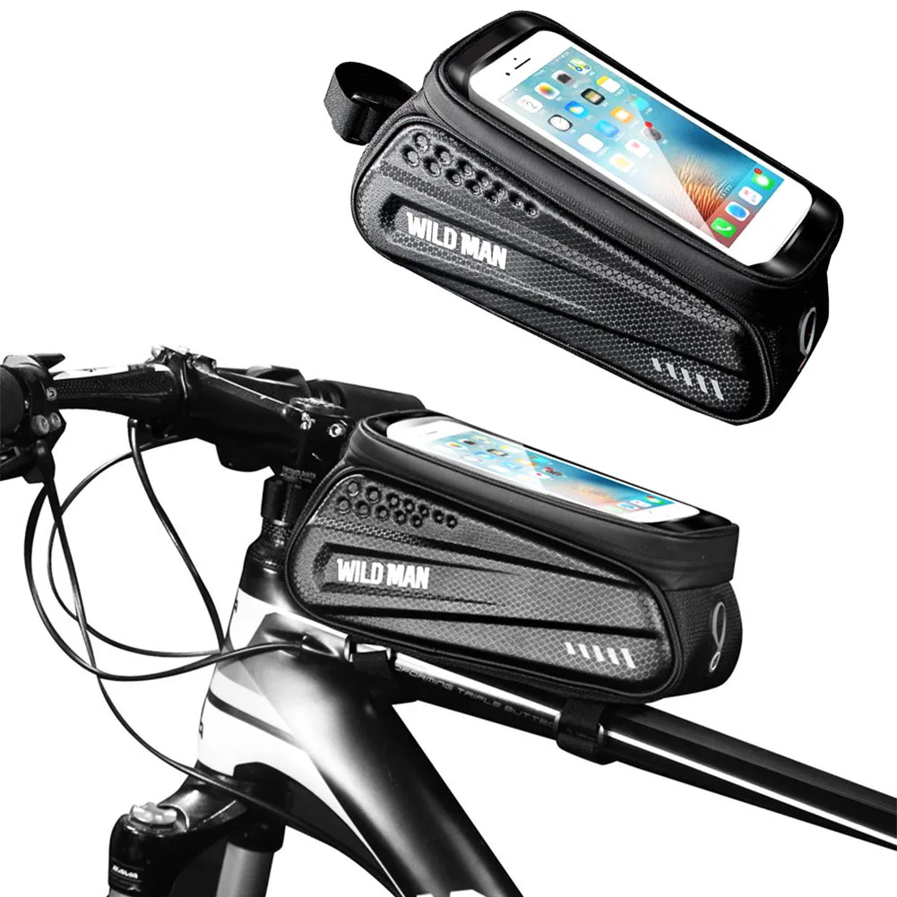 Сумка для горного велосипеда сумка на переднюю раму телефона Водонепроницаемая