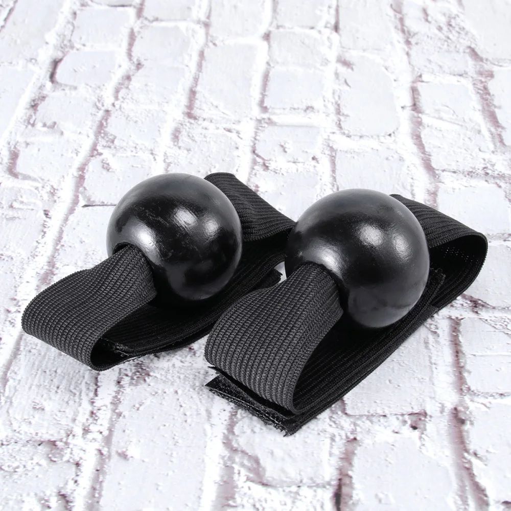 

A pair of Volleyball Training Exercise Band Equipment Professional Pass Type Correction Aid (Black)