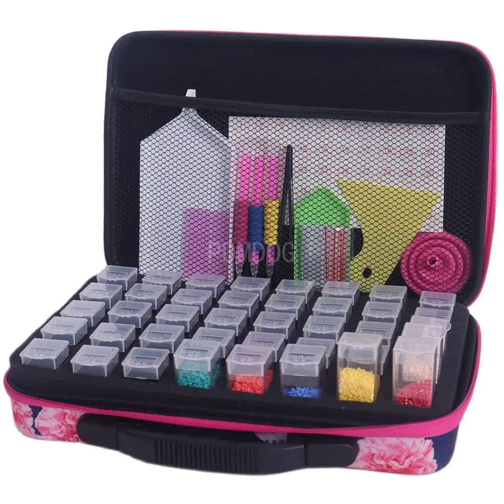 

50/40/80 футляров, аксессуары для алмазной вышивки