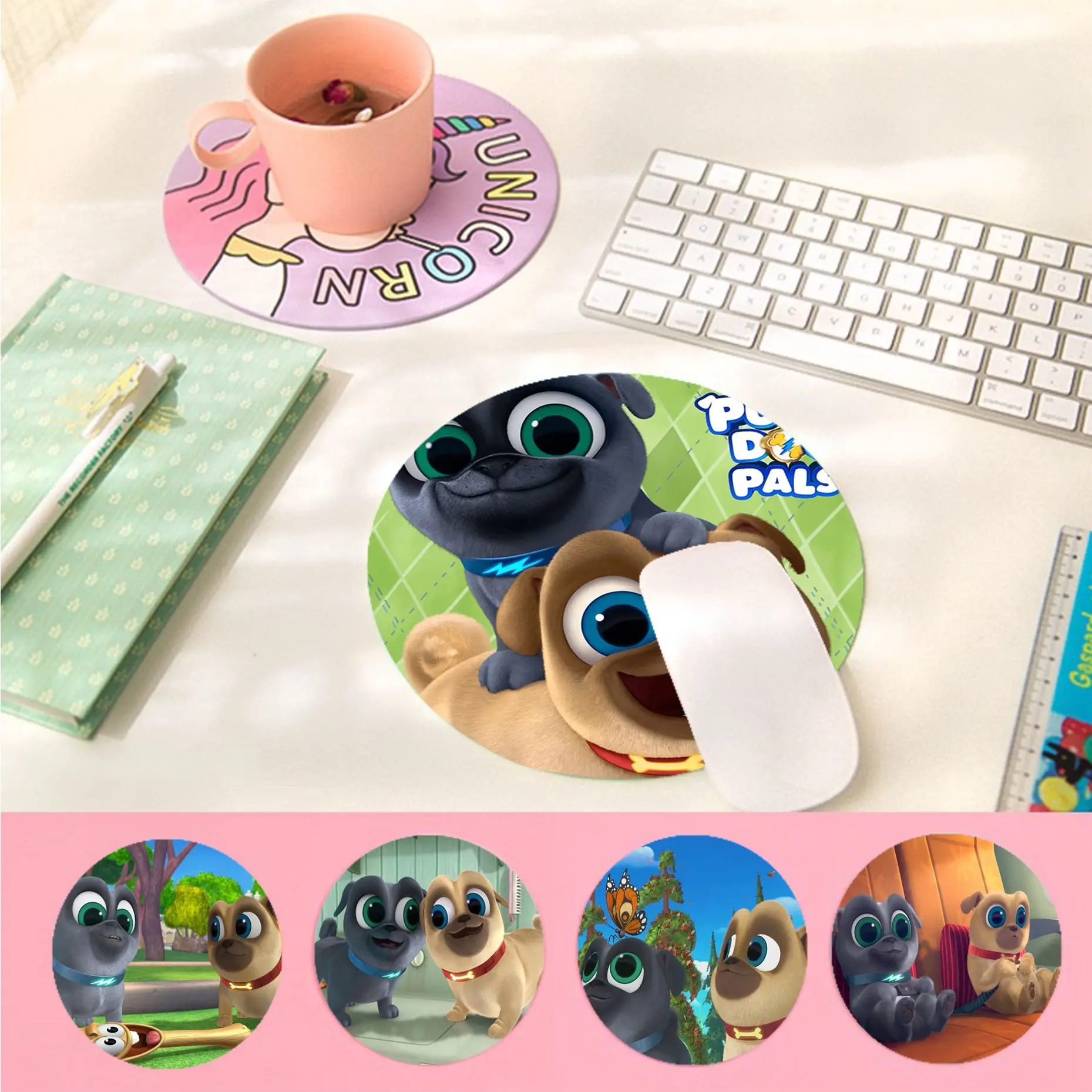 

Personalized Cool Fashion Disney Puppy dog pals Keyboard Gaming MousePads Anti-Slip Laptop PC Mice Pad Mat gaming Mousepad