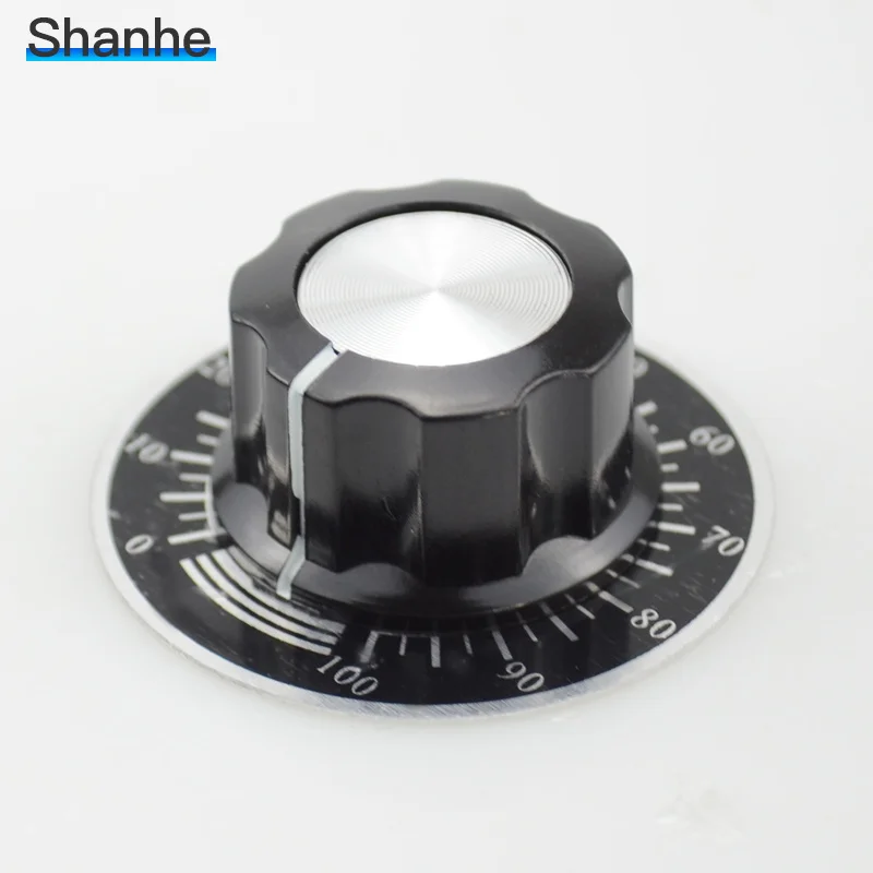 Прецизионный циферблат + ручка/цифровой алюминиевый пульт управления