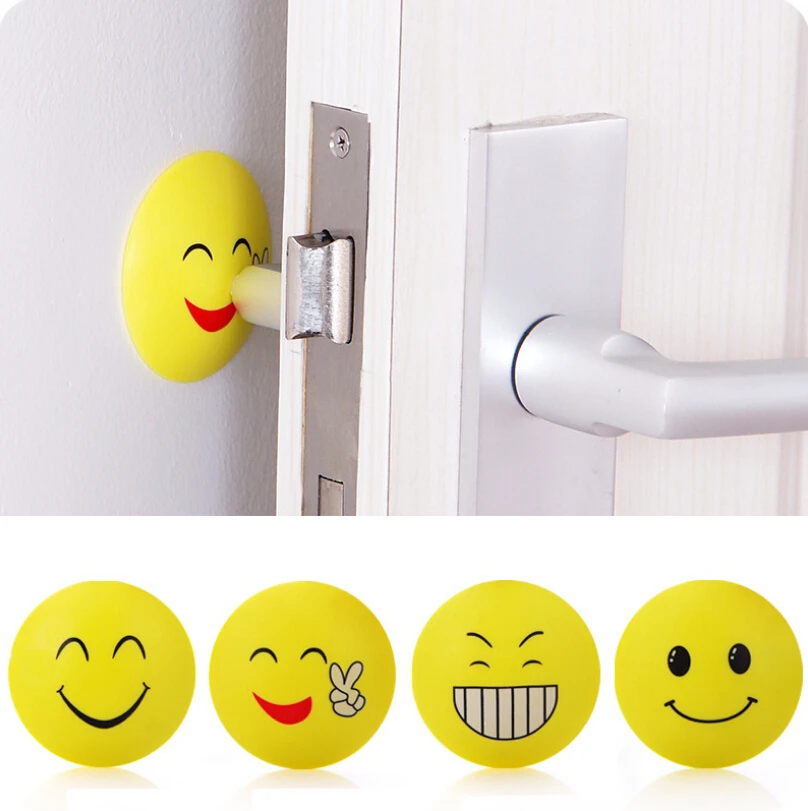 Самоклеящаяся резиновая Ограничитель для двери протектор настенные наклейки