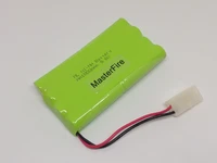 masterfire original 9 6v 1800mah 8x aa ni mh battery cell rechargeable rc batteries pack for helicopter robot car toys with plug