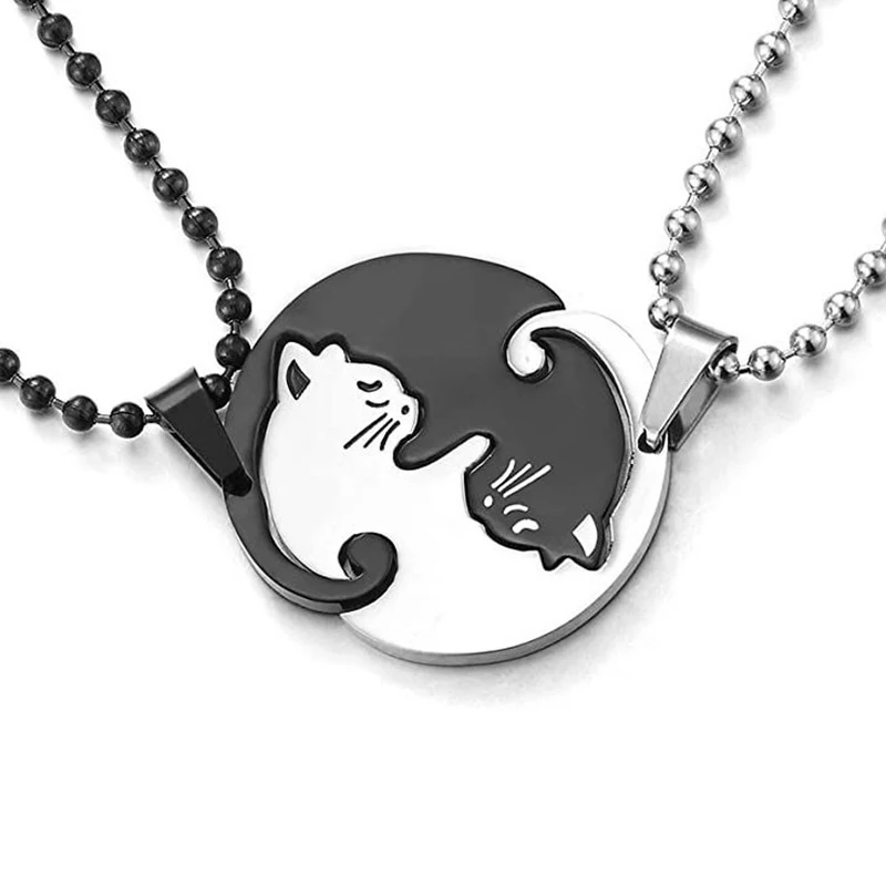 Ожерелье с подвеской в виде сердца для женщин колье кулоном милого мультяшного