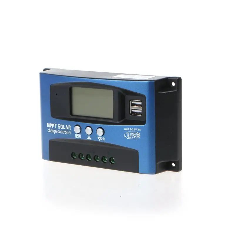 

MPPT Solar Panel Regulator Charge Controller 12V/24V Auto Focus Tracking