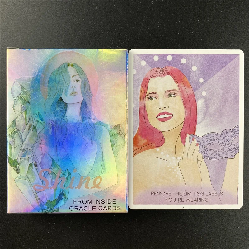 Shine From Inside Oracle Divination Entertainment Parties Board Game Cards | Игрушки и хобби