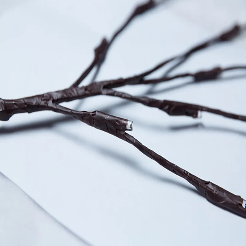 20 лампочек светодиодный ные светильники для ветвей ивы натуральный высокий