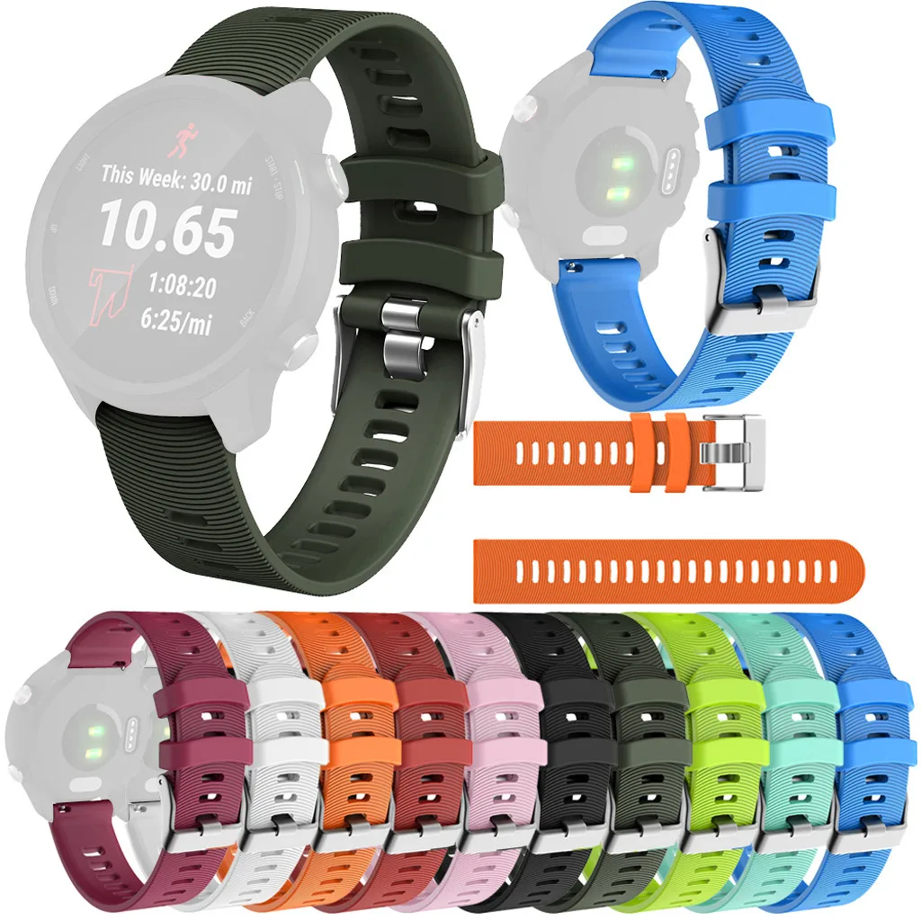 CARPRIE ремешок для часов Garmin Forerunner 245/645/245M спортивные силиконовые смарт-часы
