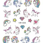 2018 горячая Распродажа Радужный Единорог лак для ногтей Серебряный Прозрачный фиолетовый розовое золото лак для ногтей инструмент для украшения ногтей