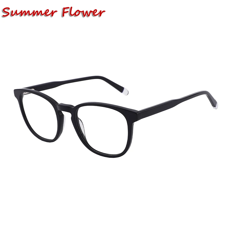 

Men Frame Women Spring Hinge Acetate Prescription Progressive Glasses Rim Super Quality Eyewear