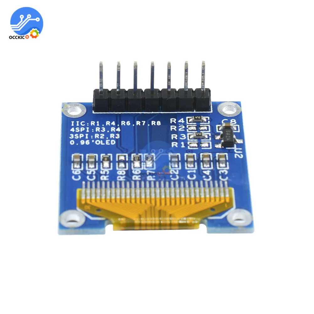 0,96 дюймовый IIC Серийный oled-экран дисплей модуль 128X64 igc общаться SSD1306 12864 плата с ЖК-экраном для Arduino