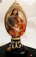angel christ jesus virgin mary joseph holy family three blessed trade statue cart placed catholic holy things figure sculpture s