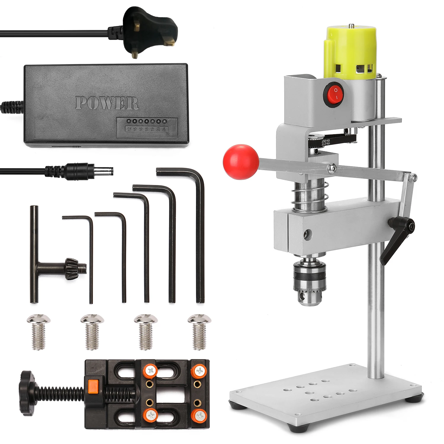 Миниатюрный Настольный сверлильный станок 100 Вт фрезерный с точным отверстием