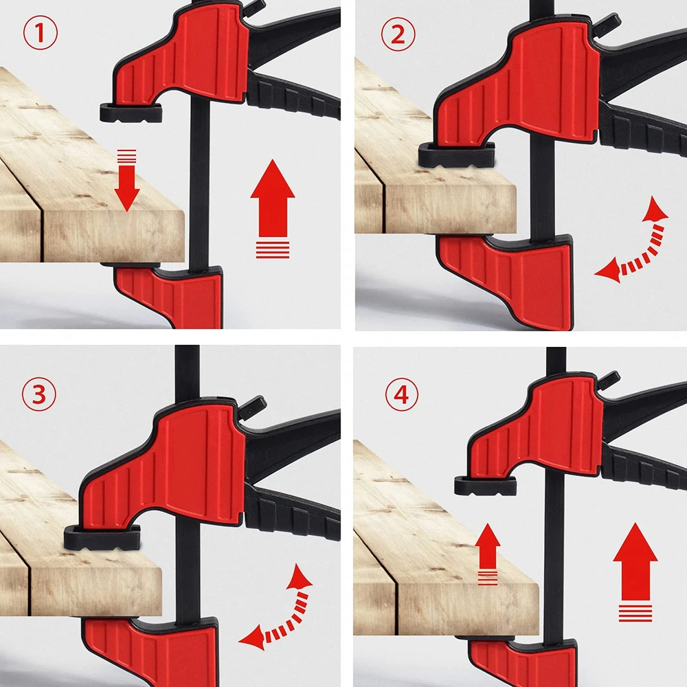 1 шт. 4-дюймовые зажимы для работ по дереву | Строительство и ремонт