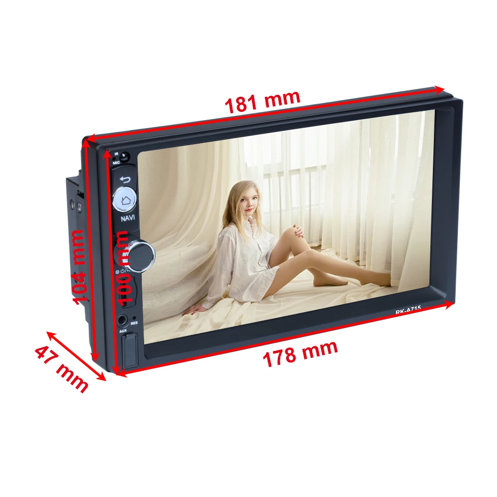 Автомагнитола Hikity мультимедийный плеер на Android с 7 &quotэкраном GPS для Nissan Toyota Kia RAV4