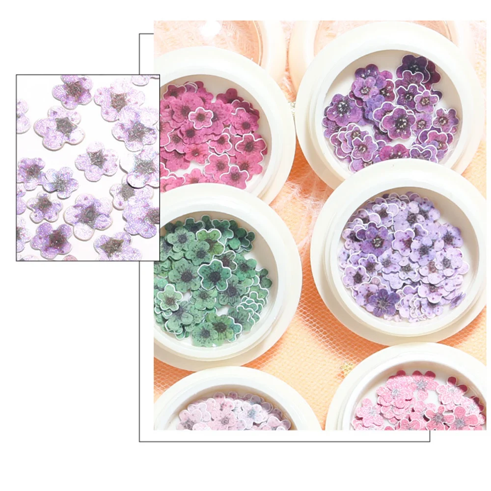 

Nail Color Flower Star Leaf Butterfly Wood Pulp Sheet Wood Pulp Pieces Nail Accessories Nail Sticker Tips Nail Art Decoration