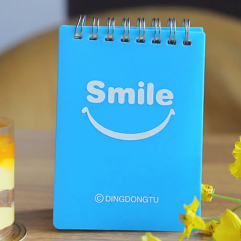 Милый дизайн со смайликом дневник для школьников блокнот бумага эскиз книга
