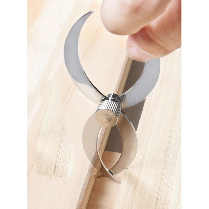 

Gauge Caliper Stainless Steel Thickness Wooden Tenon Gauge Space Feeler Gauges Measuring Tool