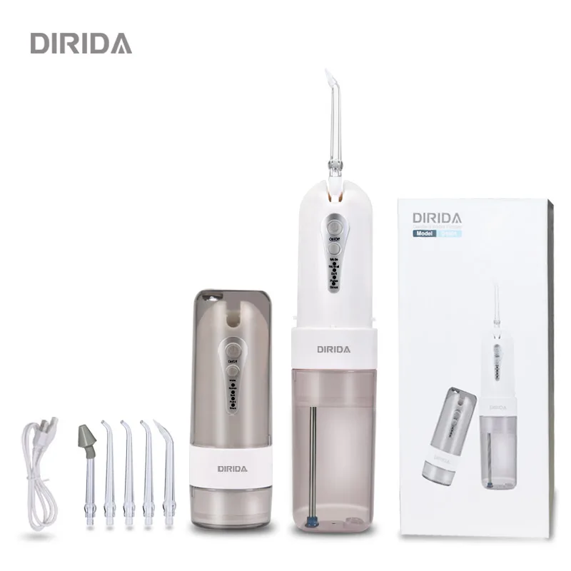 DIRIDA D1001 беспроводной портативный складной электрический ирригатор полости рта