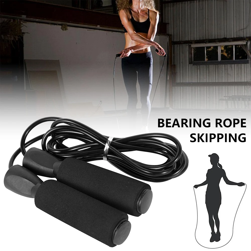 

Skipping Jump Rope Aerobic Exercise Boxing Skipping Jump Rope Adjustable Bearing Fitness Equipment Corda De Pular Jumping Rope