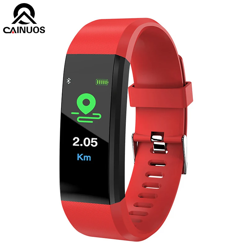 CAINUOS новые умные часы для мужчин и женщин с монитором сердечного ритма