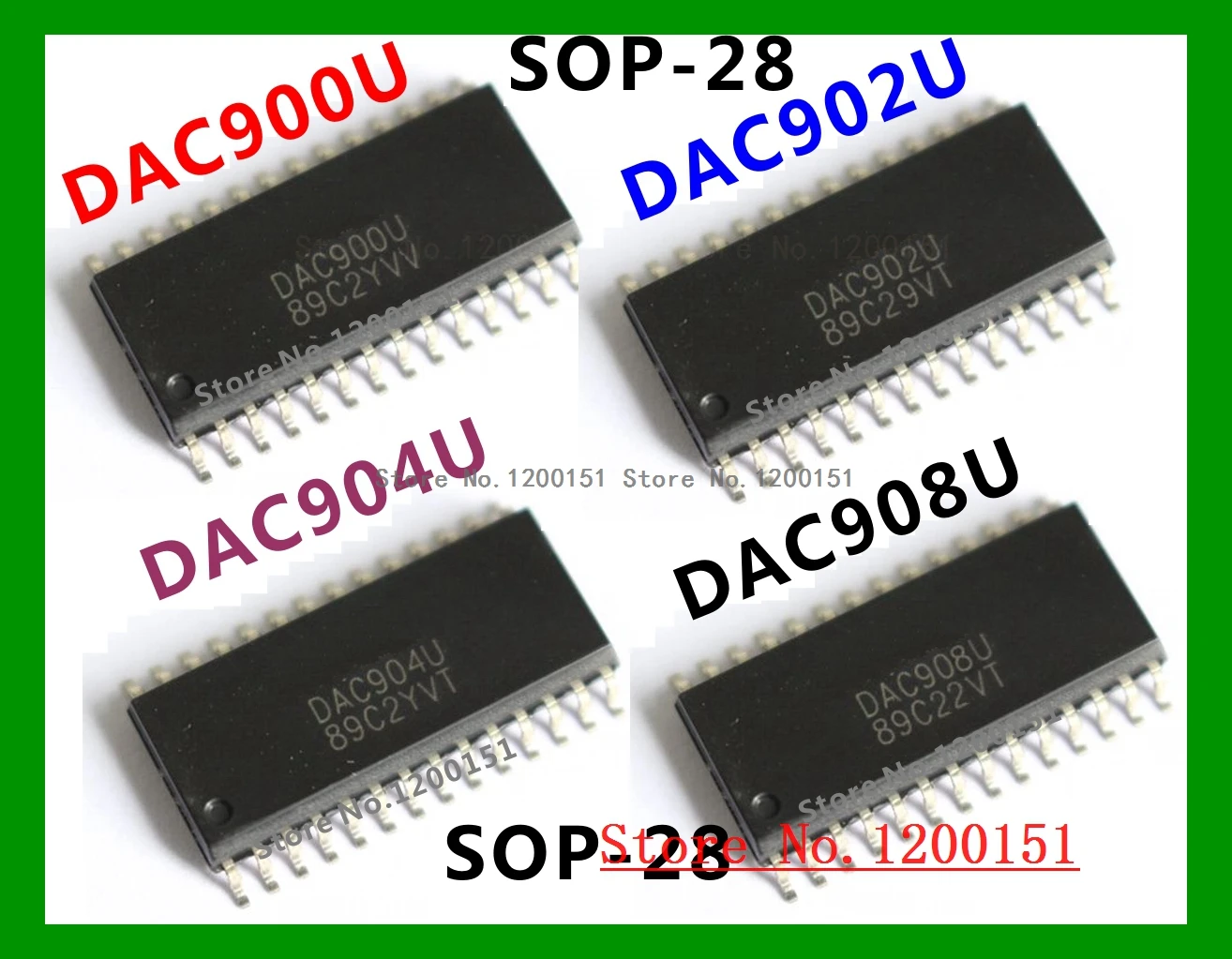 DAC900E DAC902E DAC904E DAC908E TSSOP 28 DAC900U DAC902U DAC904U DAC908U SOP 28|K18J60V TK18J60V| |