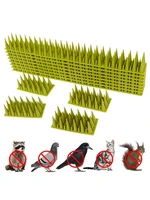 10pcs package repelled bird and pigeon spikes plastic anti bird defender spikes bird cat squirrel raccoon scare pest control